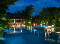 Villa Kalimaya Satu I, Pool at Night